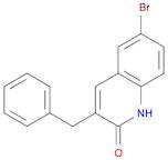 2(1H)-Quinolinone, 6-bromo-3-(phenylmethyl)-