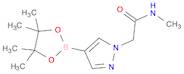 N-Methyl-4-(4,4,5,5-tetramethyl-1,3,2-dioxaborolan-2-yl)-1H-pyrazole-1-acetamide