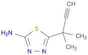 1,3,4-Thiadiazol-2-amine, 5-(1,1-dimethyl-2-propynyl)-