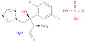 (2R,3R)-3-(2,5-Difluorophenyl)-3-hydroxy-2-methyl-4-(1H-1,2,4-triazol-1-yl)thiobutyramide sulfate