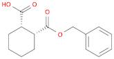 (1S,2R)-2-((benzyloxy)carbonyl)cyclohexane-1-carboxylic acid