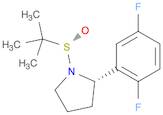 (2S)-2-(2,5-Difluorophenyl)-1-[(S)-(1,1-dimethylethyl)sulfinyl]pyrrolidine