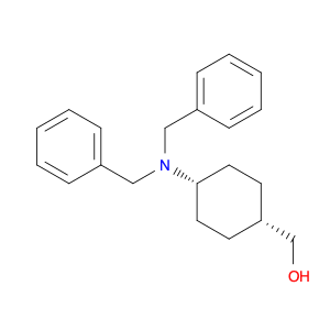 Cyclohexanemethanol, 4-[bis(phenylmethyl)amino]-, cis-