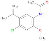 N-[4-Chloro-2-methoxy-5-(1-methylethenyl)phenyl]acetamide