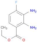 Benzoic acid, 2,3-diamino-4-fluoro-, ethyl ester