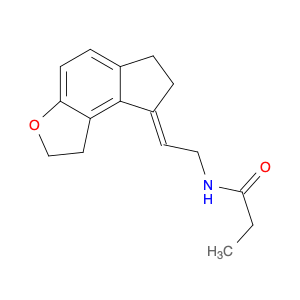 Propanamide,N-[2-(1,2,6,7-tetrahydro-8H-indeno[5,4-b]furan-8-ylidene)ethyl]-