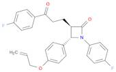 2-Azetidinone, 1-(4-fluorophenyl)-3-[3-(4-fluorophenyl)-3-oxopropyl]-4-[4-(2-propen-1-yloxy)phen...