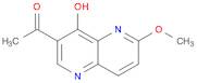 1-(4-hydroxy-6-methoxy-1,5-naphthyridin-3-yl)ethanone