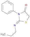 4-Thiazolidinone, 3-phenyl-2-(propylimino)-, (2Z)-