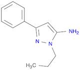 3-Phenyl-1-propyl-1H-pyrazol-5-amine