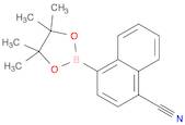 1-Naphthalenecarbonitrile,4-(4,4,5,5-tetramethyl-1,3,2-dioxaborolan-2-yl)-