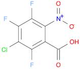 Benzoic acid, 3-chloro-2,4,5-trifluoro-6-nitro-