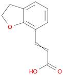 2-Propenoic acid, 3-(2,3-dihydro-7-benzofuranyl)-