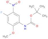 tert-Butyl (4-fluoro-2-methoxy-5-nitrophenyl)carbamate