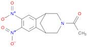 Ethanone, 1-(1,2,4,5-tetrahydro-7,8-dinitro-1,5-methano-3H-3-benzazepin-3-yl)-