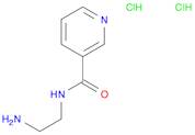 3-Pyridinecarboxamide, N-(2-aminoethyl)-, dihydrochloride