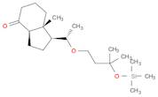 4H-Inden-4-one,octahydro-7a-methyl-1-[(1S)-1-[3-methyl-3-[(trimethylsilyl)oxy]butoxy]ethyl]-, (1S,…