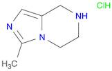 Imidazo[1,5-a]pyrazine, 5,6,7,8-tetrahydro-3-methyl-,monohydrochloride