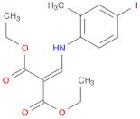 Diethyl 2-(((4-iodo-2-methylphenyl)-amino)methylene)malonate