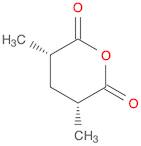 2H-Pyran-2,6(3H)-dione, dihydro-3,5-dimethyl-, (3R,5S)-rel-