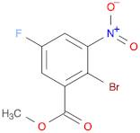 Benzoic acid, 2-bromo-5-fluoro-3-nitro-, methyl ester