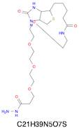 4,7,10,13-Tetraoxa-16-azaheneicosanoic acid,21-[(3aS,4S,6aR)-hexahydro-2-oxo-1H-thieno[3,4-d]imi...