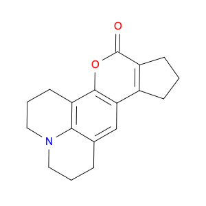 1H,5H-Cyclopenta[3,4][1]benzopyrano[6,7,8-ij]quinolizin-12(9H)-one,2,3,6,7,10,11-hexahydro-