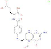 L-Glutamic acid,N-[4-[[[(6S)-2-amino-5-formyl-1,4,5,6,7,8-hexahydro-4-oxo-6-pteridinyl]methyl]am...