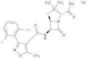 4-Thia-1-azabicyclo[3.2.0]heptane-2-carboxylic acid,6-[[[3-(2-chloro-6-fluorophenyl)-5-methyl-4-...