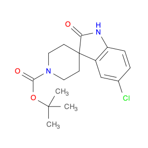 tert-Butyl 5-chloro-2-oxospiro[indoline-3,4'-piperidine]-1'-carboxylate