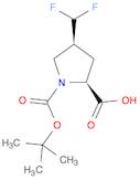 1,2-Pyrrolidinedicarboxylic acid, 4-(difluoromethyl)-,1-(1,1-dimethylethyl) ester, (2S,4S)-