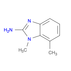 1,7-dimethylbenzimidazol-2-amine