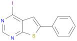 Thieno[2,3-d]pyrimidine, 4-iodo-6-phenyl-