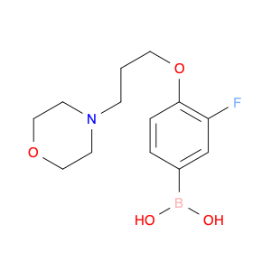 3-Fluoro-4-(3-morpholinopropoxy)phenylboronic acid