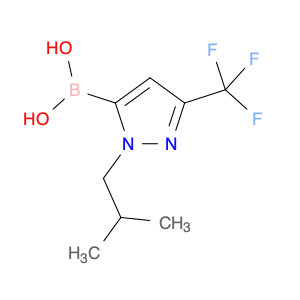 1-Isobutyl-3-(trifluoromethyl)pyrazole-5-boronic acid