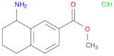 Methyl 8-amino-5,6,7,8-tetrahydronaphthalene-2-carboxylate hydrochloride