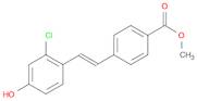 methyl 4-(2-chloro-4-hydroxystyryl)benzoate