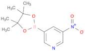 3-Nitro-5-(4,4,5,5-tetramethyl-1,3,2-dioxaborolan-2-yl)pyridine