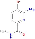 2-Pyridinecarboxamide, 6-amino-5-bromo-N-methyl-