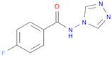 4-Fluoro-N-(4H-1,2,4-triazol-4-yl)benzamide