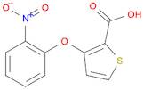 3-(2-Nitrophenoxy)-2-thiophenecarboxylic Acid