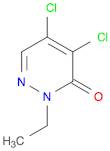 4,5-dichloro-2-ethyl-2,3-dihydropyridazin-3-one