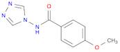 4-Methoxy-N-(4H-1,2,4-triazol-4-yl)benzamide