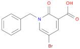 1-benzyl-5-bromo-2-oxo-1,2-dihydropyridine-3-carboxylic acid