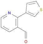 2-(3-thienyl)nicotinaldehyde