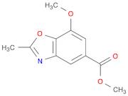 Methyl 7-methoxy-2-methylbenzo[d]oxazole-5-carboxylate