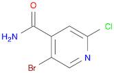 5-bromo-2-chloropyridine-4-carboxamide