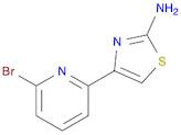 4-(6-Bromo-2-pyridinyl)-1,3-thiazol-2-amine