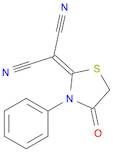 2-(4-Oxo-3-phenyl-1,3-thiazolan-2-yliden)malononitrile