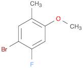 4-Bromo-5-fluoro-2-methylphenyl Methyl Ether